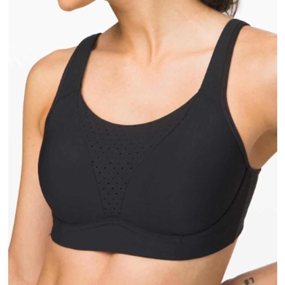 Lululemon Run Times Bra Black Size 34 DD